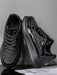 SHEIN Zapatillas deportivas de cordones negras con diamantes - Quierox - Tienda Online