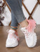 SHEIN Zapatillas deportivas gruesas con efecto degradado para mujer - Quierox - Tienda Online