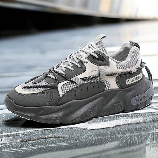 SHEIN zapatillas deportivas gruesas de moda para hombre - Quierox - Tienda Online