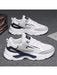 SHEIN Zapatillas deportivas gruesas y transpirables de malla para hombre - Quierox - Tienda Online