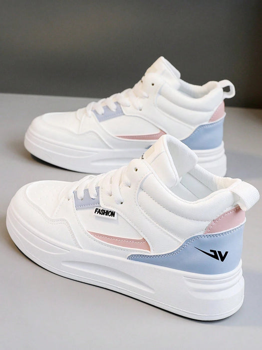 SHEIN Zapatillas Informales De Caña Alta Para Mujeres - Quierox - Tienda Online