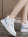SHEIN Zapatillas Informales De Caña Alta Para Mujeres - Quierox - Tienda Online