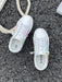 Shein Zapatos blancos deportivos para niñas con purpurina - Quierox - Tienda Online
