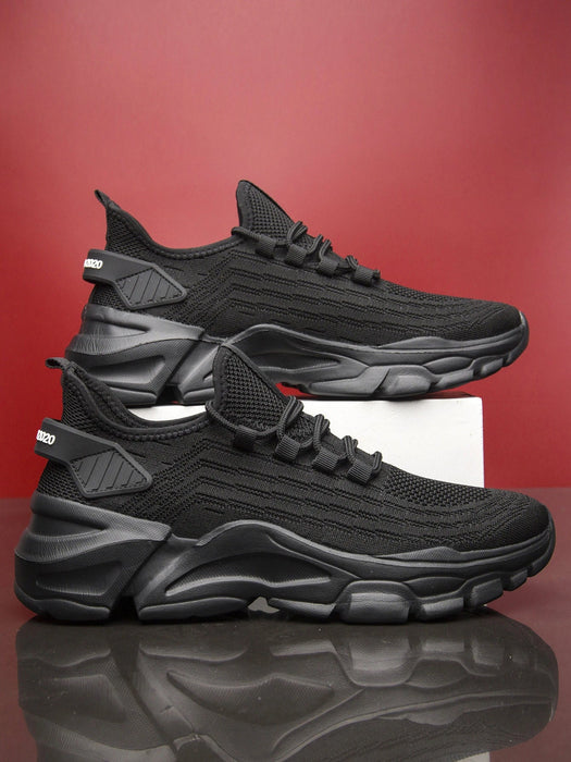 SHEIN Zapatos casuales de tela transpirable para hombre, zapatos para caminar y deportes - Quierox - Tienda Online