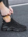 SHEIN Zapatos casuales de tela transpirable para hombre, zapatos para caminar y deportes - Quierox - Tienda Online