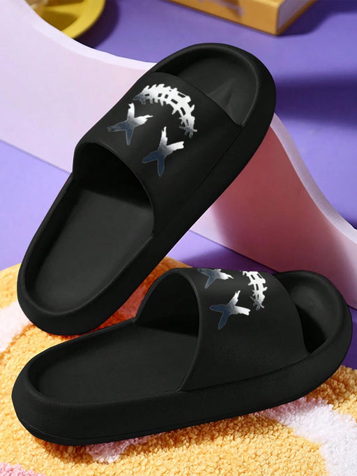 SHEIN Zapatos de agua para playa con estampado de personalidad para hombre - Quierox - Tienda Online