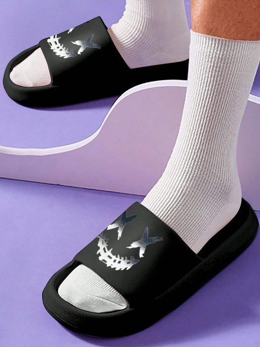 SHEIN Zapatos de agua para playa con estampado de personalidad para hombre - Quierox - Tienda Online