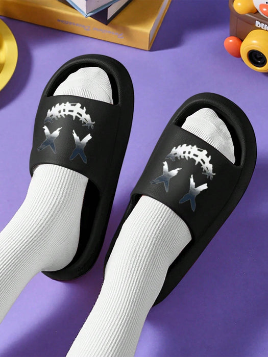 SHEIN Zapatos de agua para playa con estampado de personalidad para hombre - Quierox - Tienda Online