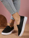SHEIN Zapatos de Mujerslip on minimalista casual deportivo negro - Quierox - Tienda Online