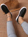 SHEIN Zapatos de Mujerslip on minimalista casual deportivo negro - Quierox - Tienda Online