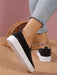 SHEIN Zapatos de Mujerslip on minimalista casual deportivo negro - Quierox - Tienda Online