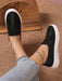 SHEIN Zapatos de Mujerslip on minimalista casual deportivo negro - Quierox - Tienda Online