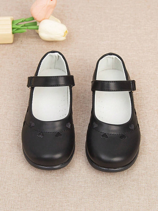 SHEIN Zapatos de piel negros para niña, de princesa — Quierox