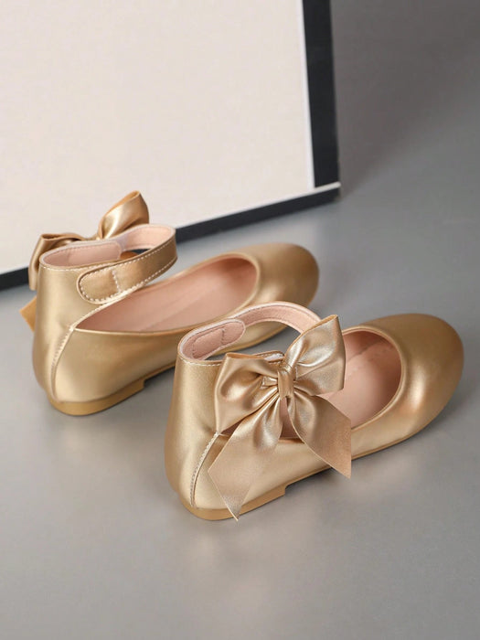 SHEIN zapatos de princesa con diseño de moño lindo para niñas, con suela blanda - Quierox - Tienda Online