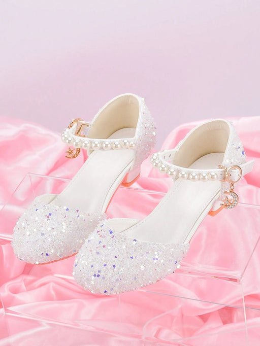 SHEIN Zapatos de princesa para niñas con colgante de estrellas brillantes - Quierox - Tienda Online