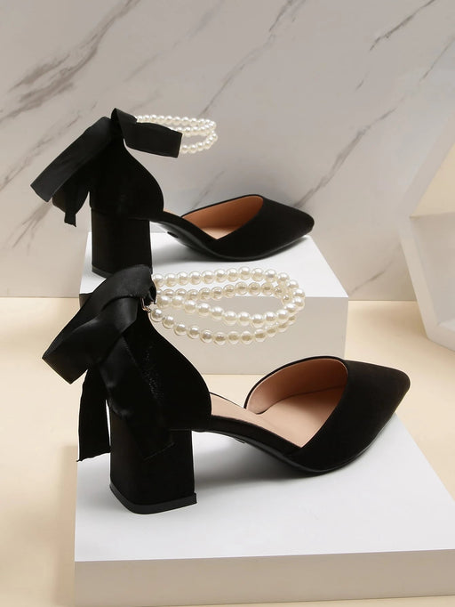 Shein Zapatos de tacón de aguja para mujer, con tacones altos, elegantes - Quierox - Tienda Online