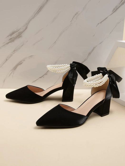 Shein Zapatos de tacón de aguja para mujer, con tacones altos, elegantes - Quierox - Tienda Online