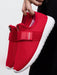 SHEIN Zapatos informales de slip - on rojos para hombres, zapatos de trabajo ligeros - Quierox - Tienda Online