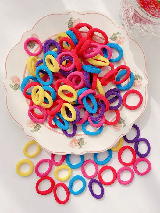 SHEN 200 piezas de Bandas elásticas para el cabello de niños - Quierox - Tienda Online