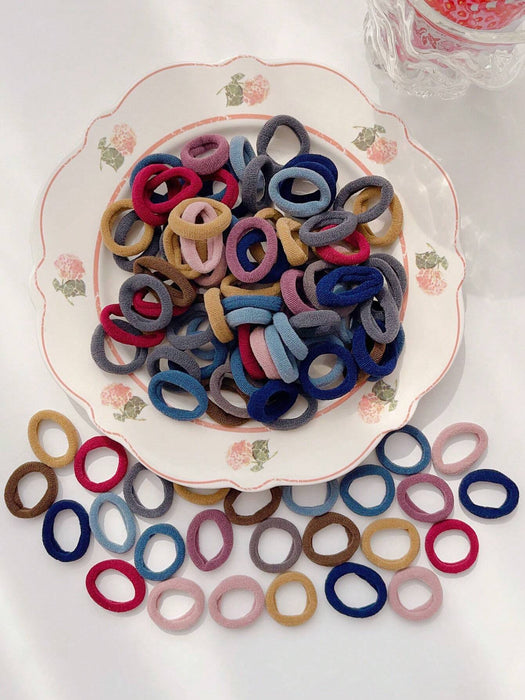 SHEN 200 piezas de Bandas elásticas para el cabello de niños - Quierox - Tienda Online