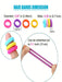 SHEN 200 piezas de Bandas elásticas para el cabello de niños - Quierox - Tienda Online