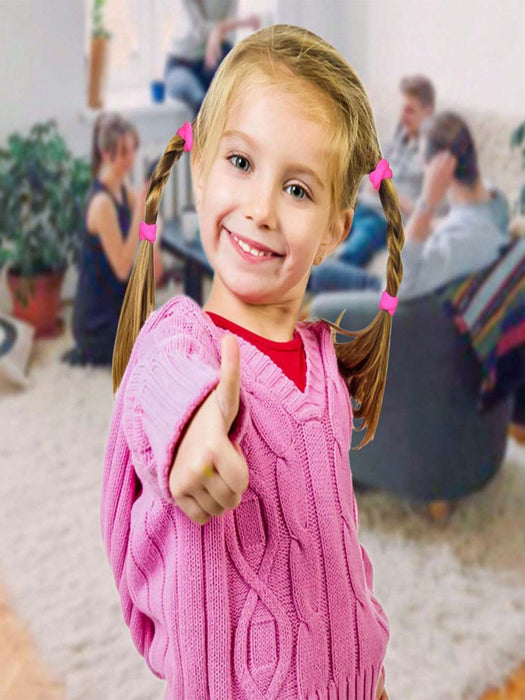 SHEN 200 piezas de Bandas elásticas para el cabello de niños - Quierox - Tienda Online