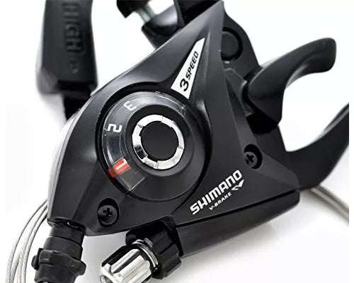 Shifter Manija Integrada Con Freno Para Bicicleta Shimano St Ef-51 3v Izquierda - Quierox - Tienda Online