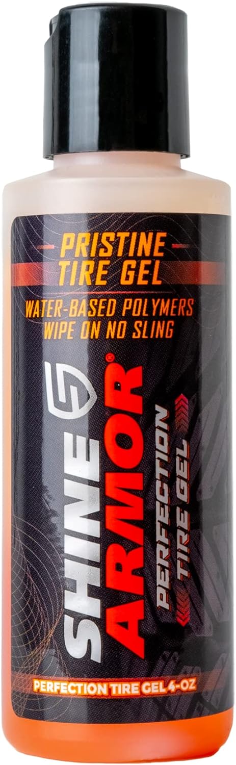 SHINE ARMOR Apósito en gel para brillo de neumáticos y limpiador prístino - Quierox - Tienda Online