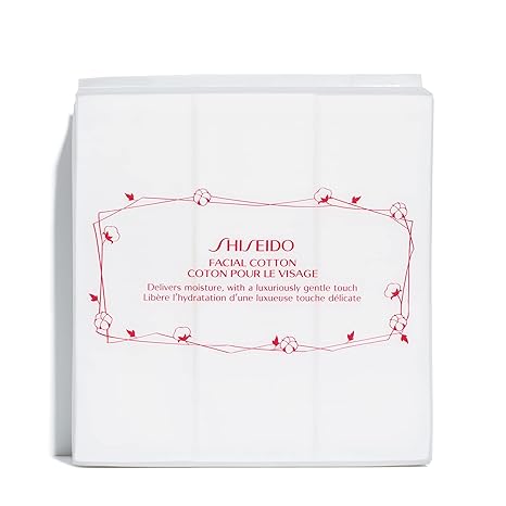 Shiseido Almohadillas de Algodón Faciales para Aplicación de Suavizante y Eliminación de Maquillaje - Quierox - Tienda Online