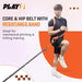 SHOP PLAY 9 Banda de resistencia para cinturón de béisbol y sóftbol para fuerza y resistencia - Quierox - Tienda Online