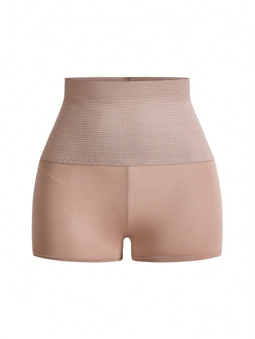 Shorts de fajas de talle alto unicolor - Quierox - Tienda Online