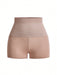 Shorts de fajas de talle alto unicolor - Quierox - Tienda Online