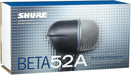 Shure BETA 52A Micrófono dinámico supercardioide con elemento de neodimio de alta salida - Quierox - Tienda Online