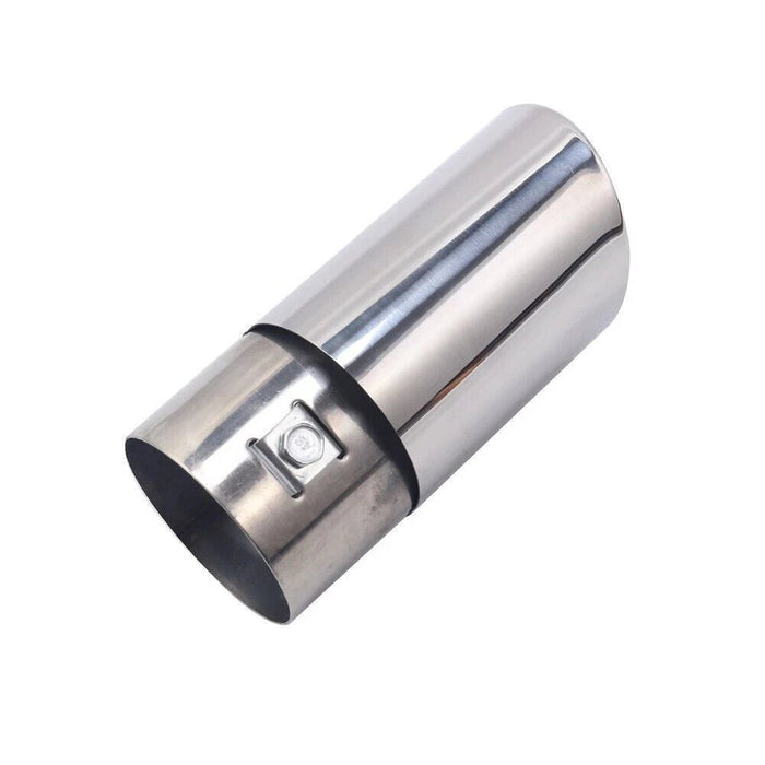 Silenciador de garganta cola trasera punta tubo de escape coche acero inoxidable - Quierox - Tienda Online