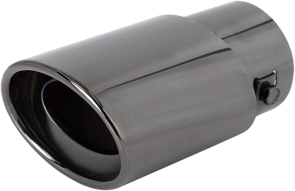 Silenciador de garganta cola trasera punta tubo de escape coche acero inoxidable - Quierox - Tienda Online