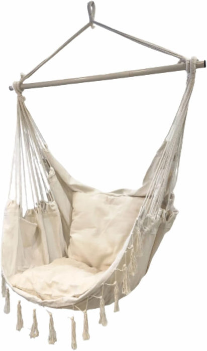 Silla hamaca columpio barra de soporte desmontable con kit de accesorios para colgar - Quierox - Tienda Online