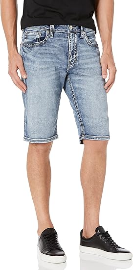 Silver Jeans Co. Pantalones cortos de plata Gordie Pantalón de Jean - Quierox - Tienda Online