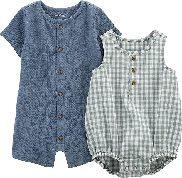 Simple Joys by Carter's Pelele de 2 piezas para bebé niño - Quierox - Tienda Online
