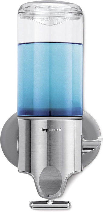 Simplehuman Surtidores de pared de acero inoxidable, dispensador de champú y jabón - Quierox - Tienda Online