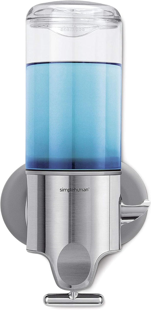 Simplehuman Surtidores de pared de acero inoxidable, dispensador de champú y jabón - Quierox - Tienda Online