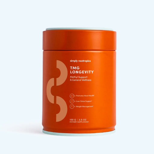 Simply Nootropics TMG en polvo (100 g) Betaína para la donación de metilo - Quierox - Tienda Online