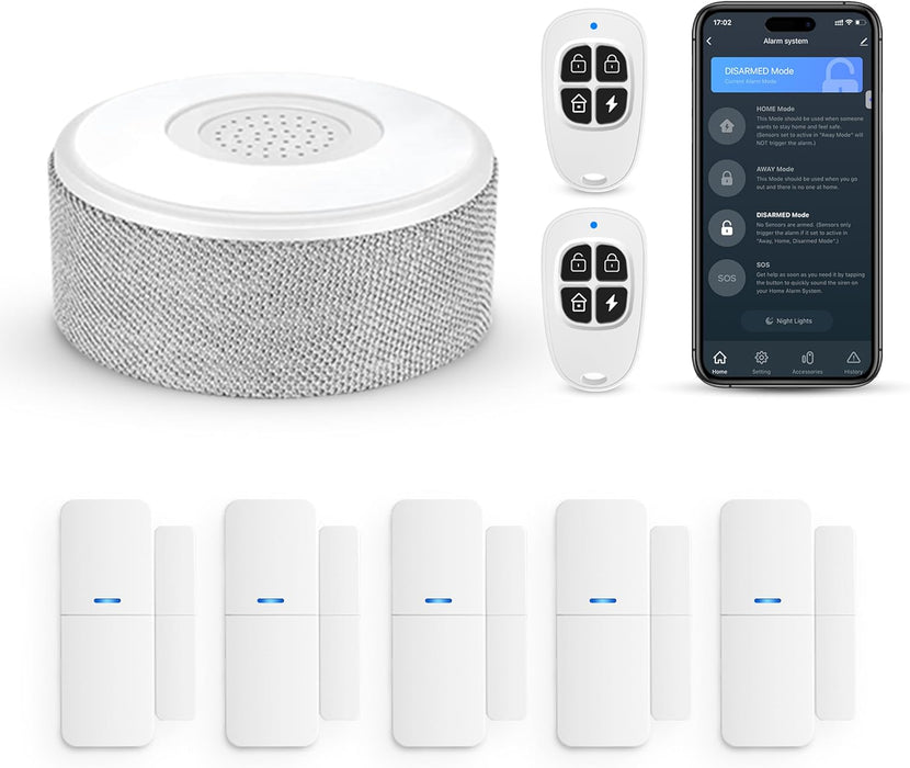 Sistema de alarma WiFi para puerta, sistema de seguridad inteligente para el hogar - Quierox - Tienda Online