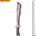Skeleteen Bloody Machete de Halloween - Cuchillo de sangrado realista falso juguete - Quierox - Tienda Online