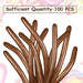 Skylety - 100 globos giratorios largos de látex para modelar, ideales para cumpleaños - Quierox - Tienda Online