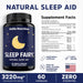 SLEEP FAIRY - Ayuda natural para dormir | Glicinato de magnesio 500 mg, melatonina 10 mg - Quierox - Tienda Online