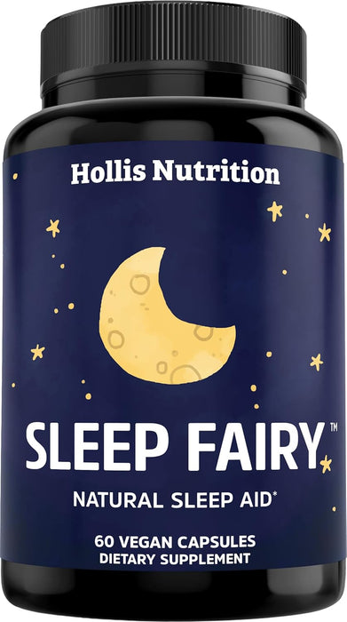 SLEEP FAIRY - Ayuda natural para dormir | Glicinato de magnesio 500 mg, melatonina 10 mg - Quierox - Tienda Online