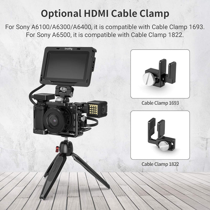 SMALLRIG jaula para cámara Sony A6400 A6100 - Quierox - Tienda Online