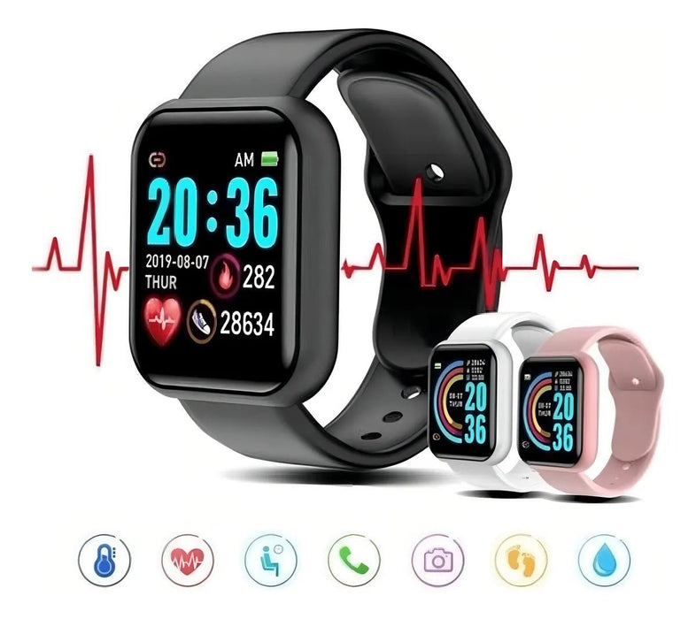 Smartwatch Smart Bracelet D20 1 1.3 con red móvil - Quierox - Tienda Online