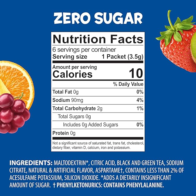 Snapple Tea - Sin azúcar y delicioso, hecho con sabores naturales (melocotón, 72 palitos) - Quierox - Tienda Online