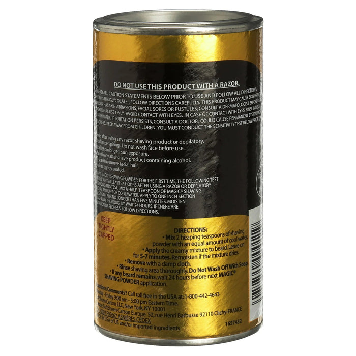 SoftSheen - Carson Magic Polvo de afeitar, afeitado sin cuchilla para hombres, 4.5 oz - Quierox - Tienda Online